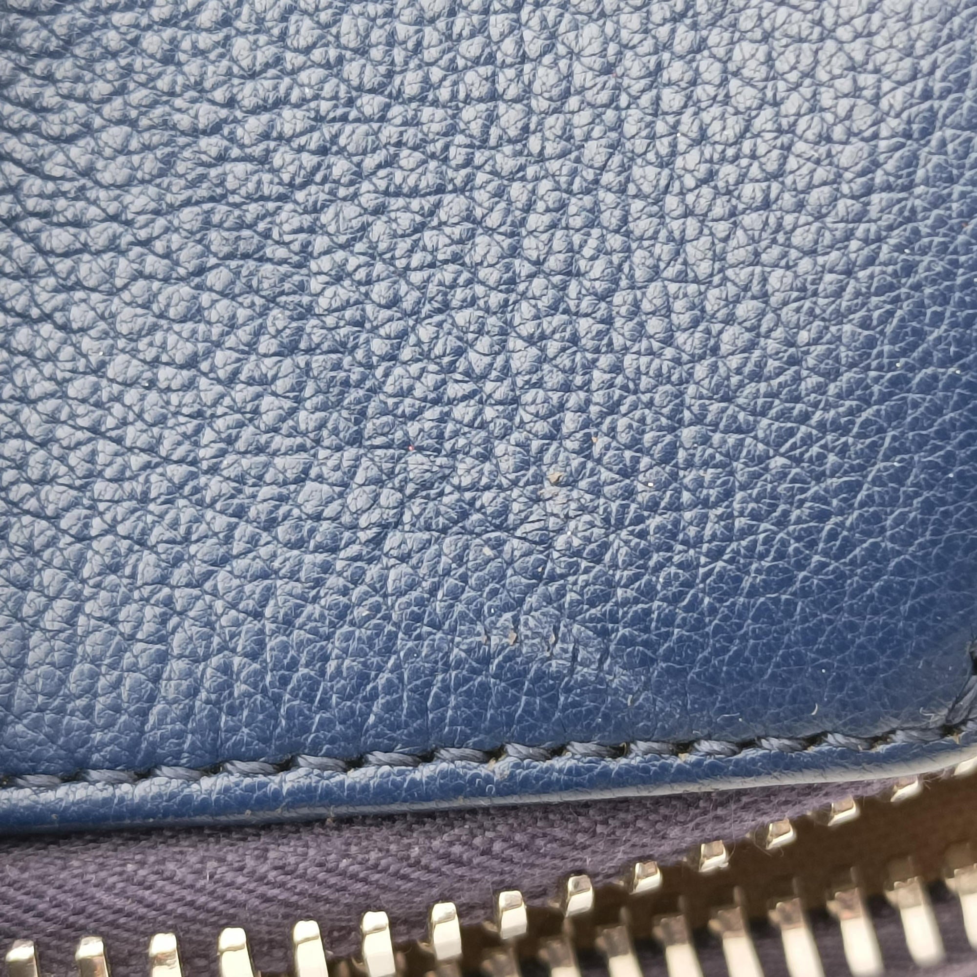 Pre-owned Givenchy Antigona Medium Navy leather  shoulderbag | stylenewstar