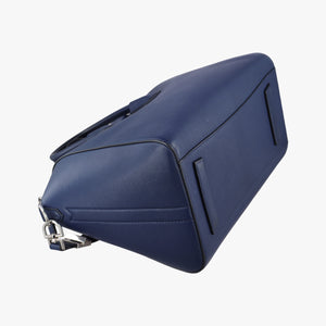 Pre-owned Givenchy Antigona Medium Navy leather  shoulderbag | stylenewstar