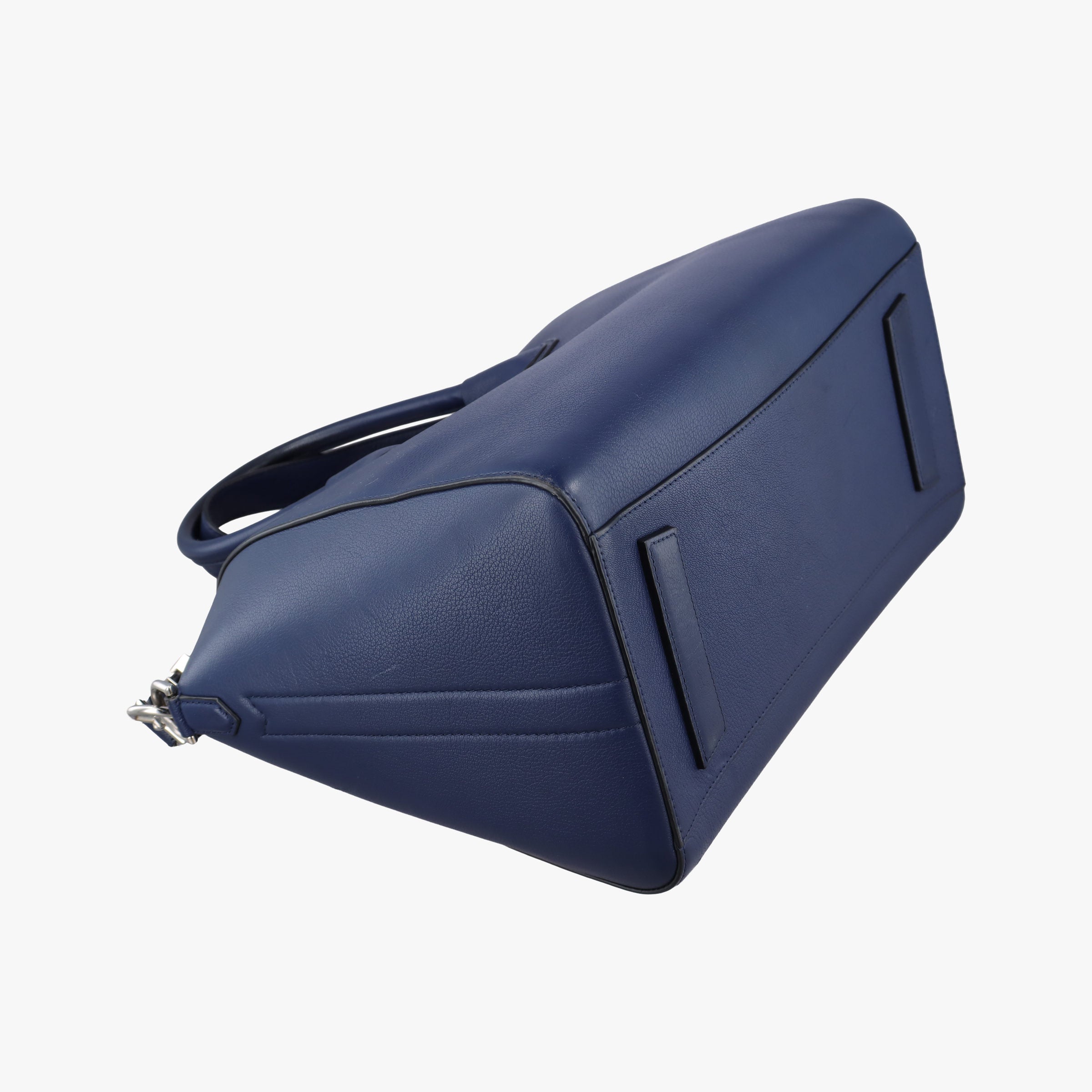 Pre-owned Givenchy Antigona Medium Navy leather  shoulderbag | stylenewstar