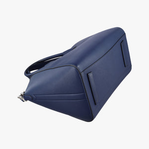Pre-owned Givenchy Antigona Medium Navy leather  shoulderbag | stylenewstar