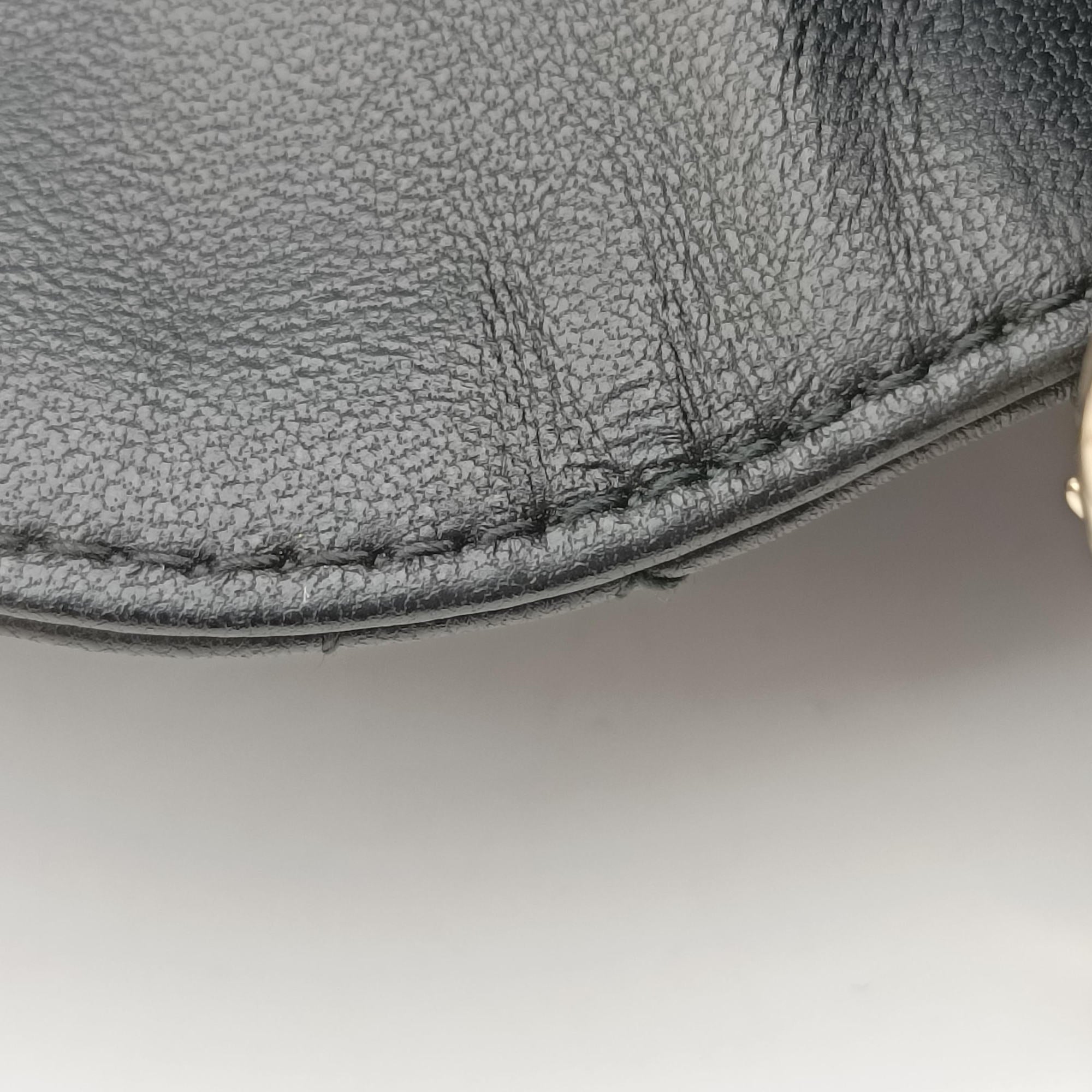 Pre-owned Christian Dior Lady Dior Cannage chain Black lambskin  shoulderbag | stylenewstar