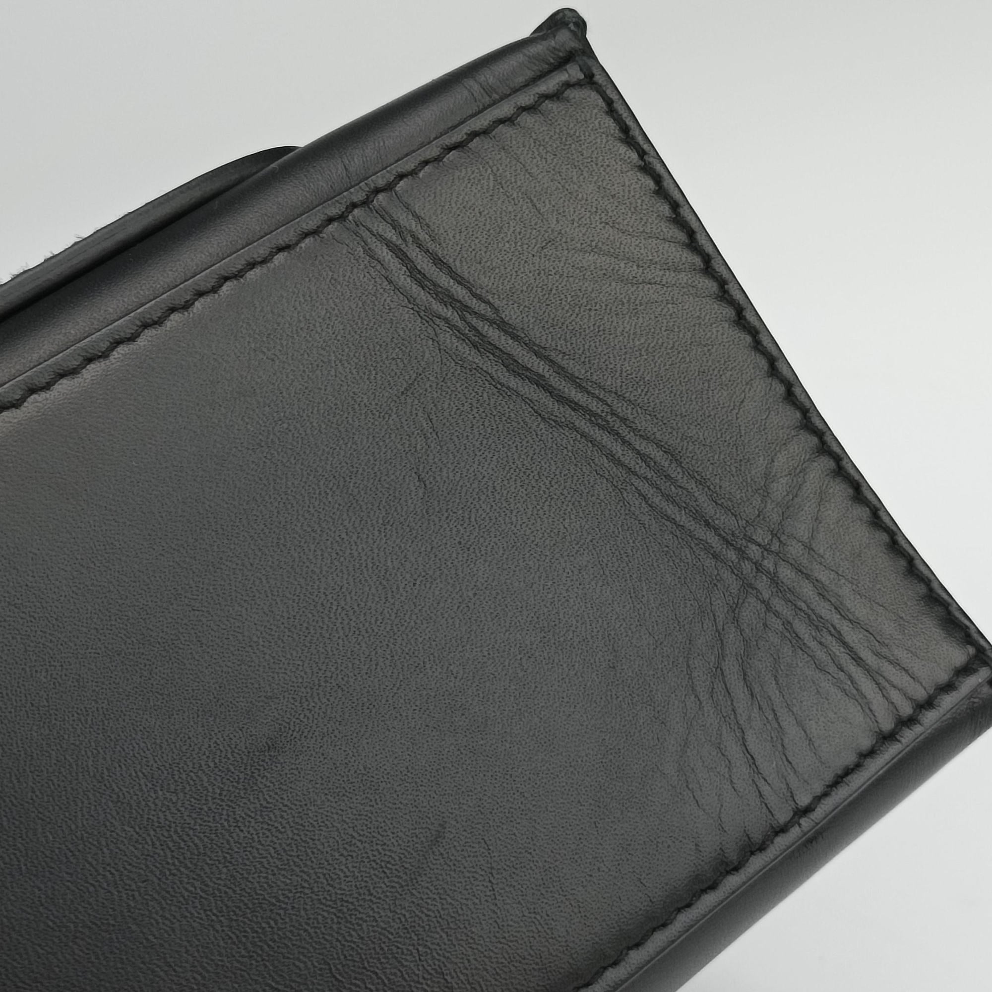 Vintage Balenciaga Padlock All Afternoon Black Leather  shoulderbag | stylenewstar