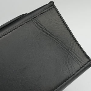 Vintage Balenciaga Padlock All Afternoon Black Leather  shoulderbag | stylenewstar