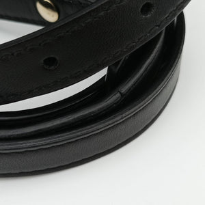 Vintage Balenciaga Padlock All Afternoon Black Leather  shoulderbag | stylenewstar