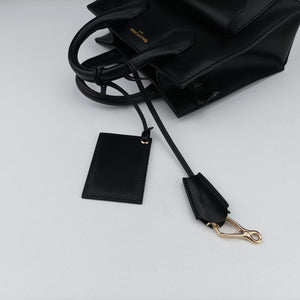 Vintage Balenciaga Padlock All Afternoon Black Leather  shoulderbag | stylenewstar