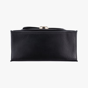 Vintage Balenciaga Padlock All Afternoon Black Leather  shoulderbag | stylenewstar