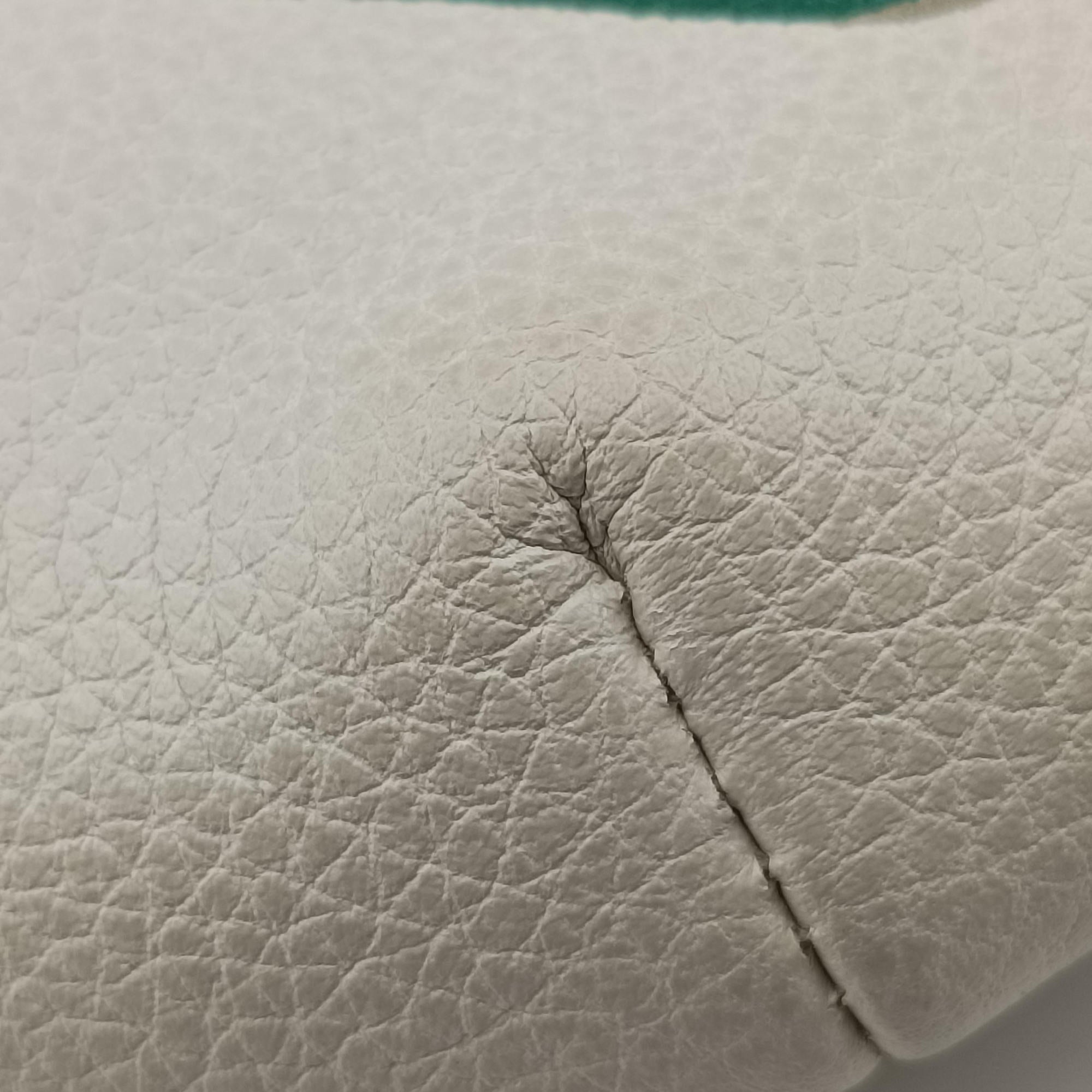 Pre-owned Gucci Gucci Print White Leather 527792 bum bag/waist bag | stylenewstar