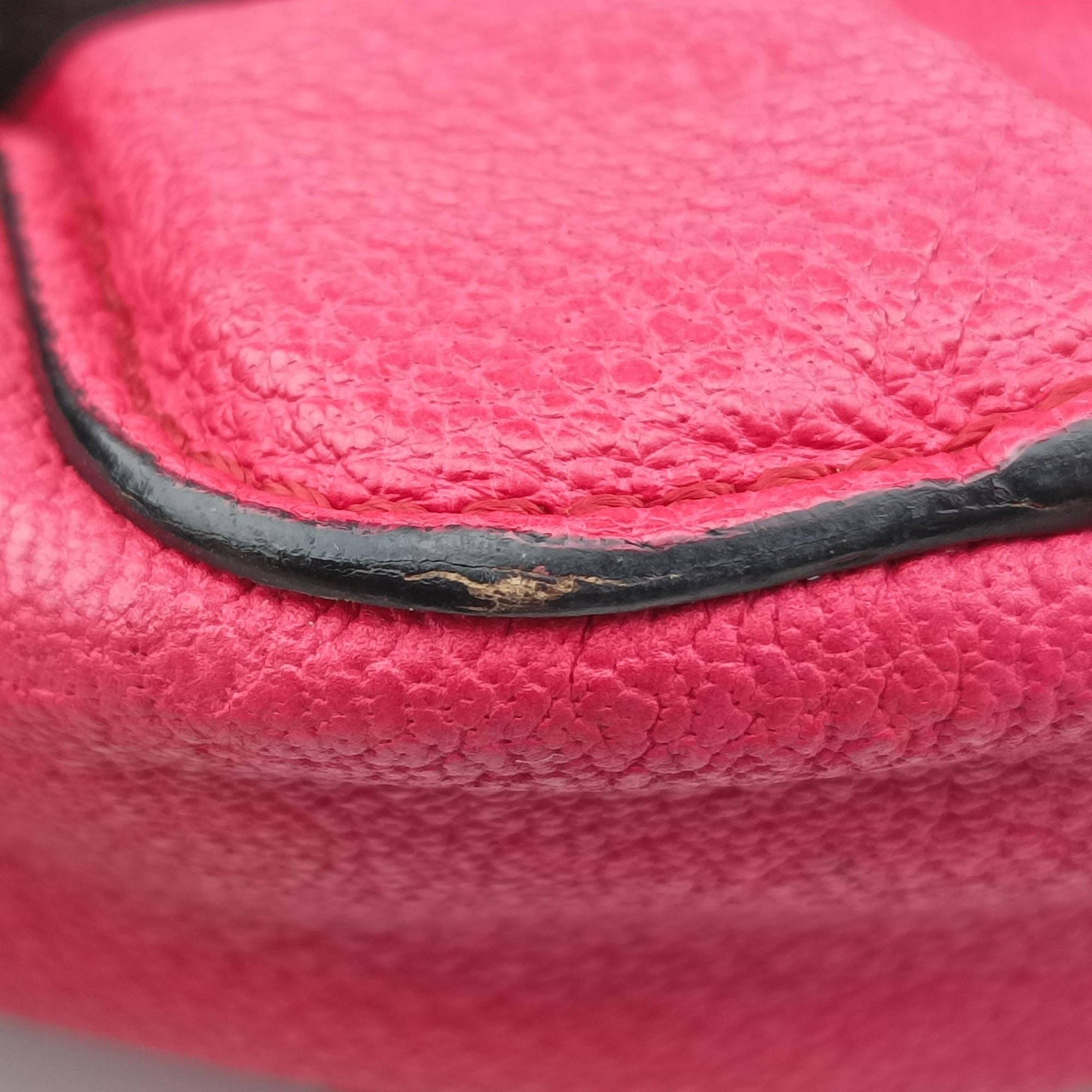 Pre-owned Chloe Elsie Red Leather  shoulderbag | stylenewstar