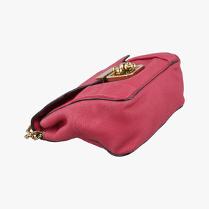 Pre-owned Chloe Elsie Red Leather  shoulderbag | stylenewstar
