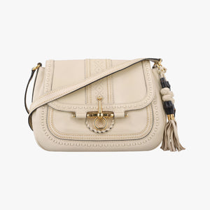 Pre-owned Gucci Snaffle Bit Beige Leather 263955 shoulderbag | stylenewstar