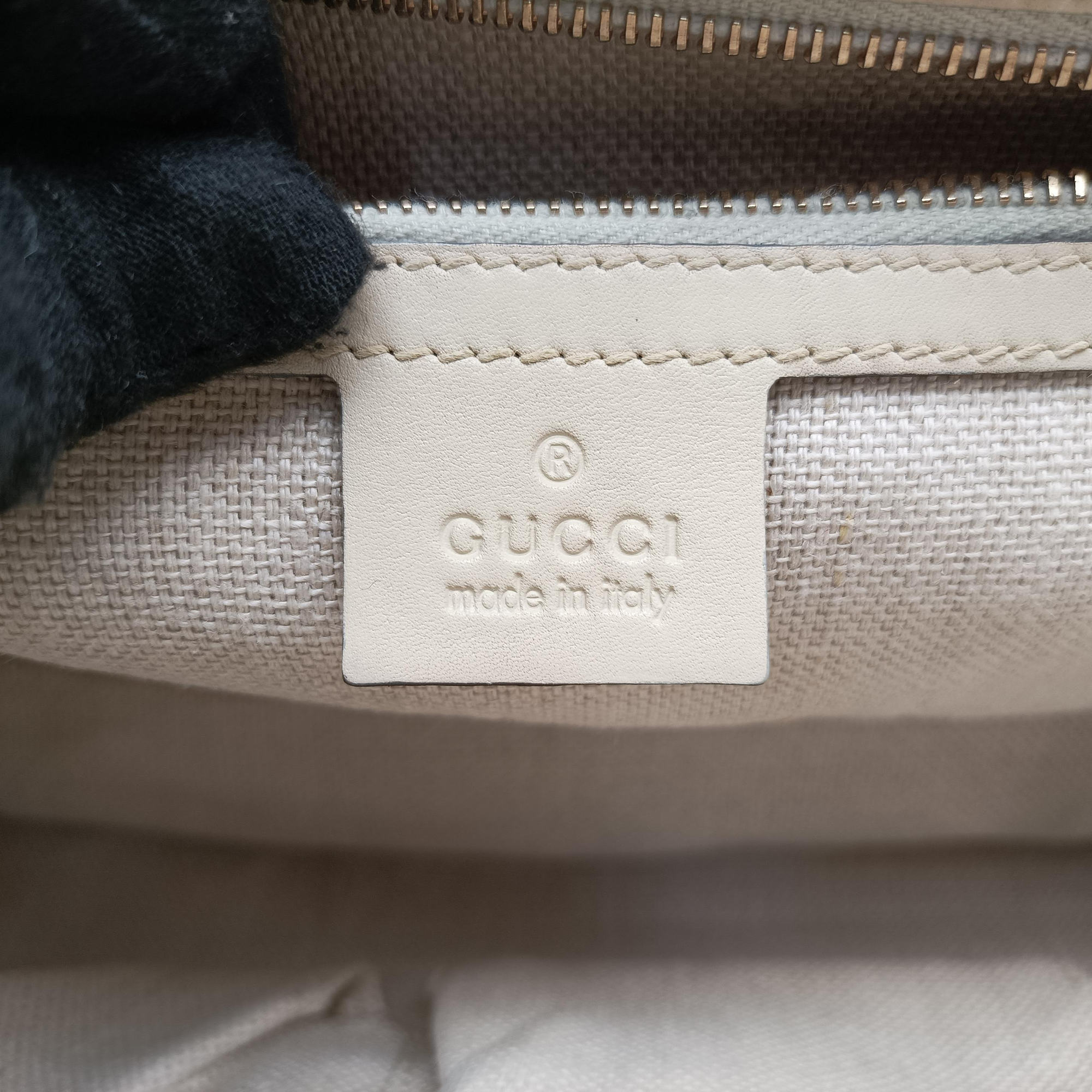 Pre-owned Gucci Snaffle Bit Beige Leather 263955 shoulderbag | stylenewstar
