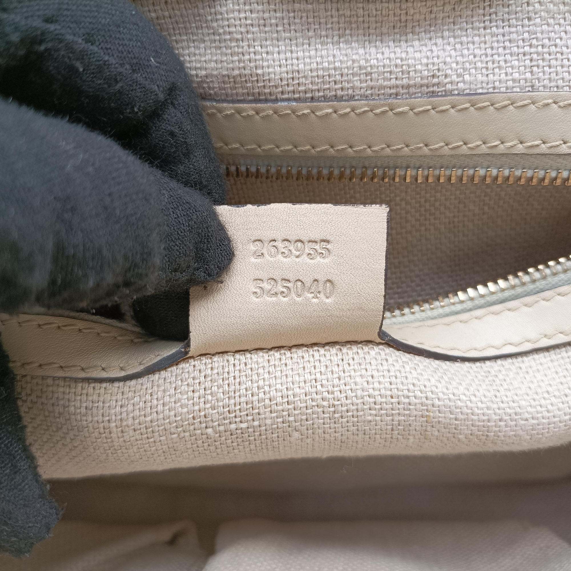 Pre-owned Gucci Snaffle Bit Beige Leather 263955 shoulderbag | stylenewstar