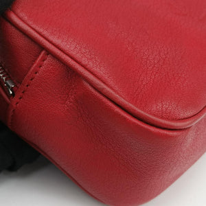Pre-owned Yves Saint Laurent Lou camera Red Leather 527096 shoulderbag | stylenewstar