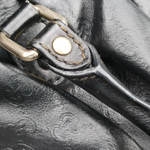 Pre-owned Gucci Sukey GUCCISSIMA Black Leather 223974 shoulderbag | stylenewstar