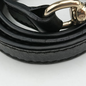 Pre-owned Gucci Sukey GUCCISSIMA Black Leather 223974 shoulderbag | stylenewstar