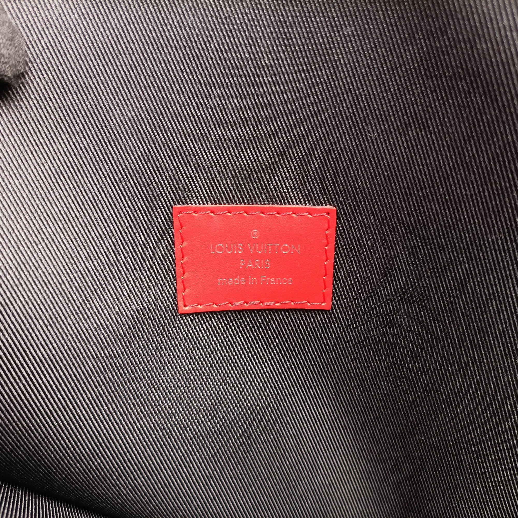 Pre-owned Louis Vuitton Pochette Jules Pouch GM 2018FIFA world cup Red×white Epi M63232 clutchbag | stylenewstar