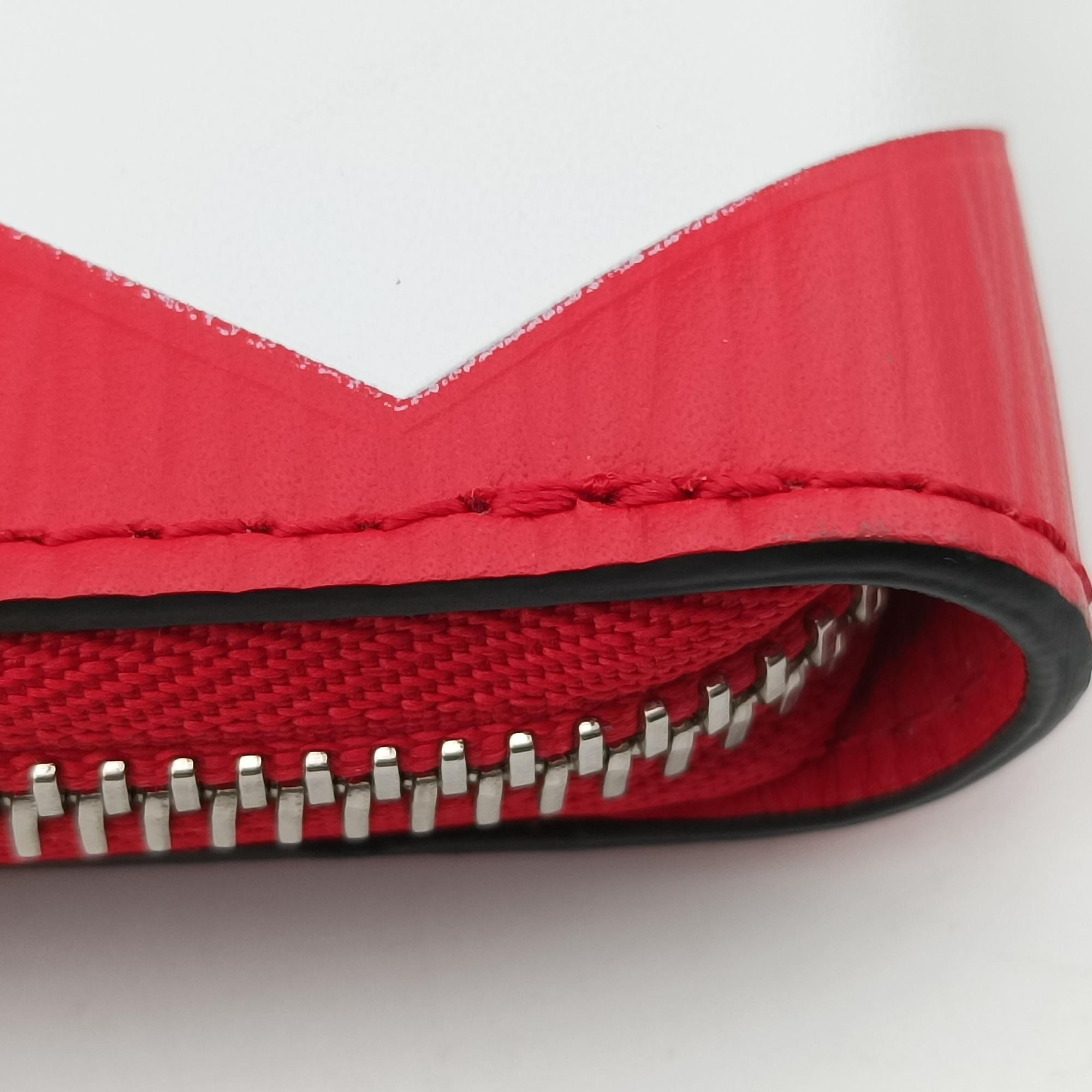 Pre-owned Louis Vuitton Pochette Jules Pouch GM 2018FIFA world cup Red×white Epi M63232 clutchbag | stylenewstar
