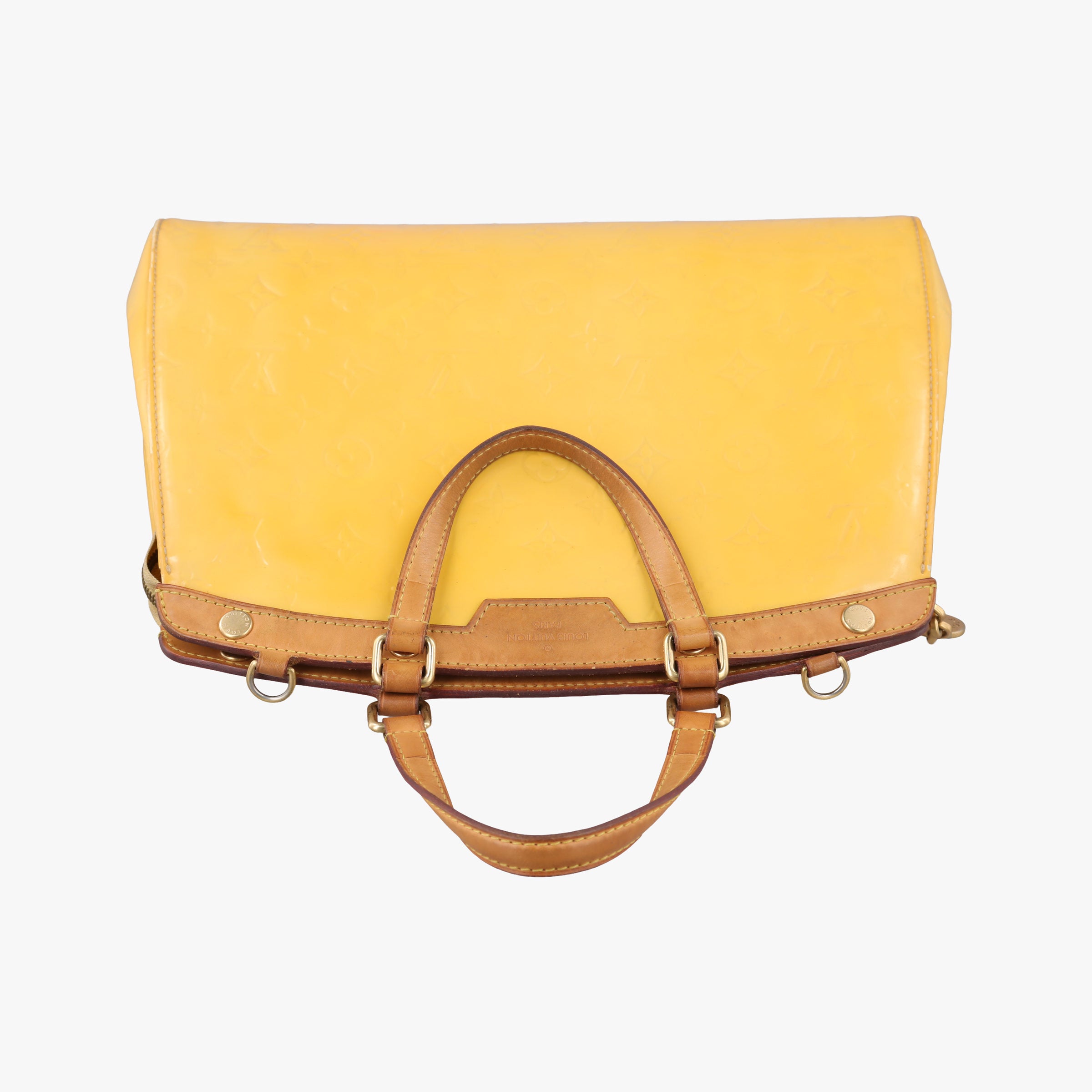 Pre-owned Louis Vuitton Brea MM Dunne Vernis M90180 shoulderbag | stylenewstar