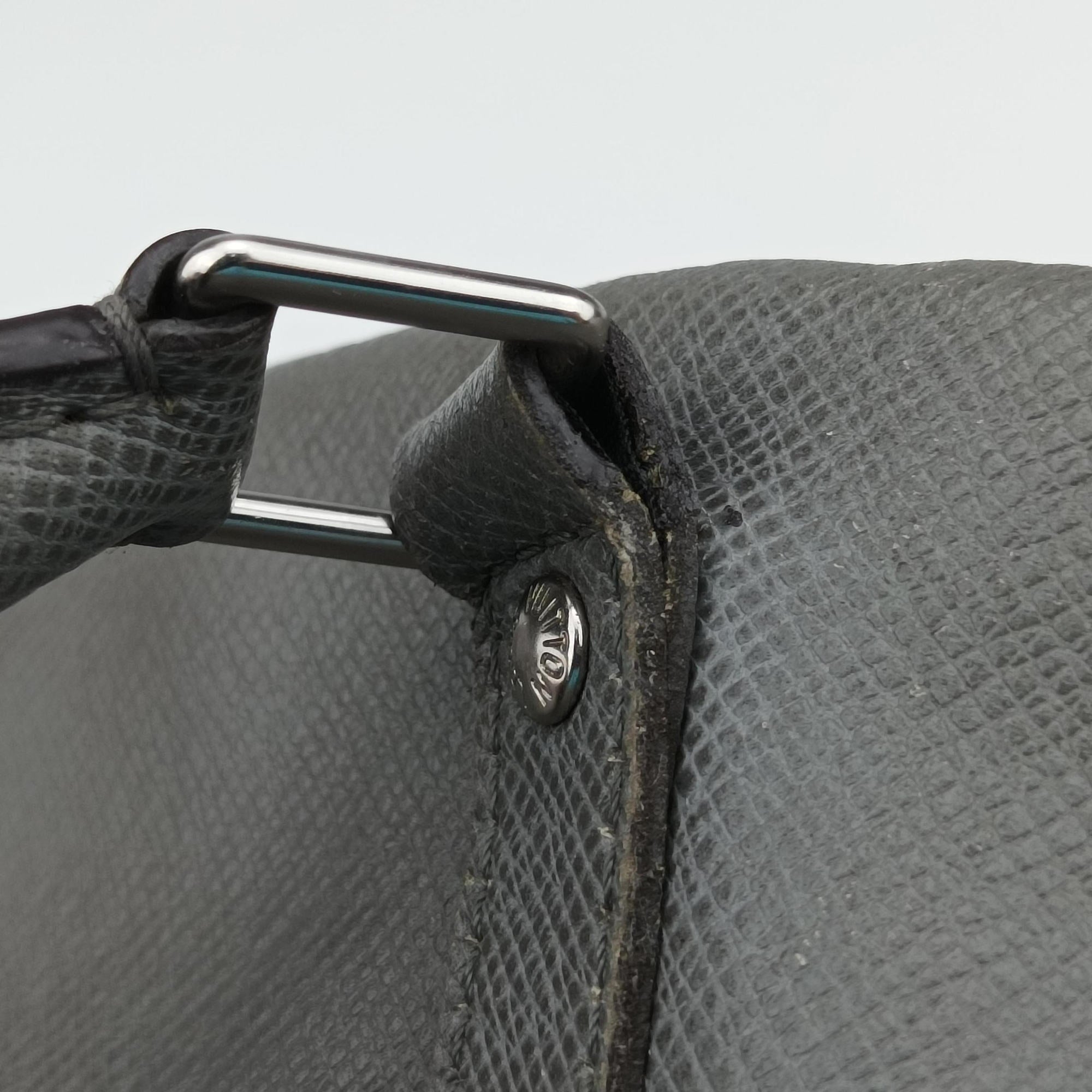 Secondhand Louis Vuitton Port Document Voyage PM Glacier Taiga M30640 handbag | stylenewstar