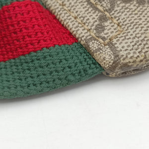Pre-owned Gucci GG Supreme Courrier Brown×multicolor PVC coated canvas 529711 bum bag/waist bag | stylenewstar