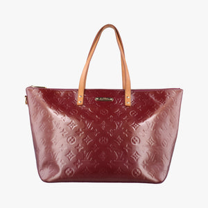 Pre-owned Louis Vuitton Bellevue GM Violet Vernis M93588 handbag | stylenewstar
