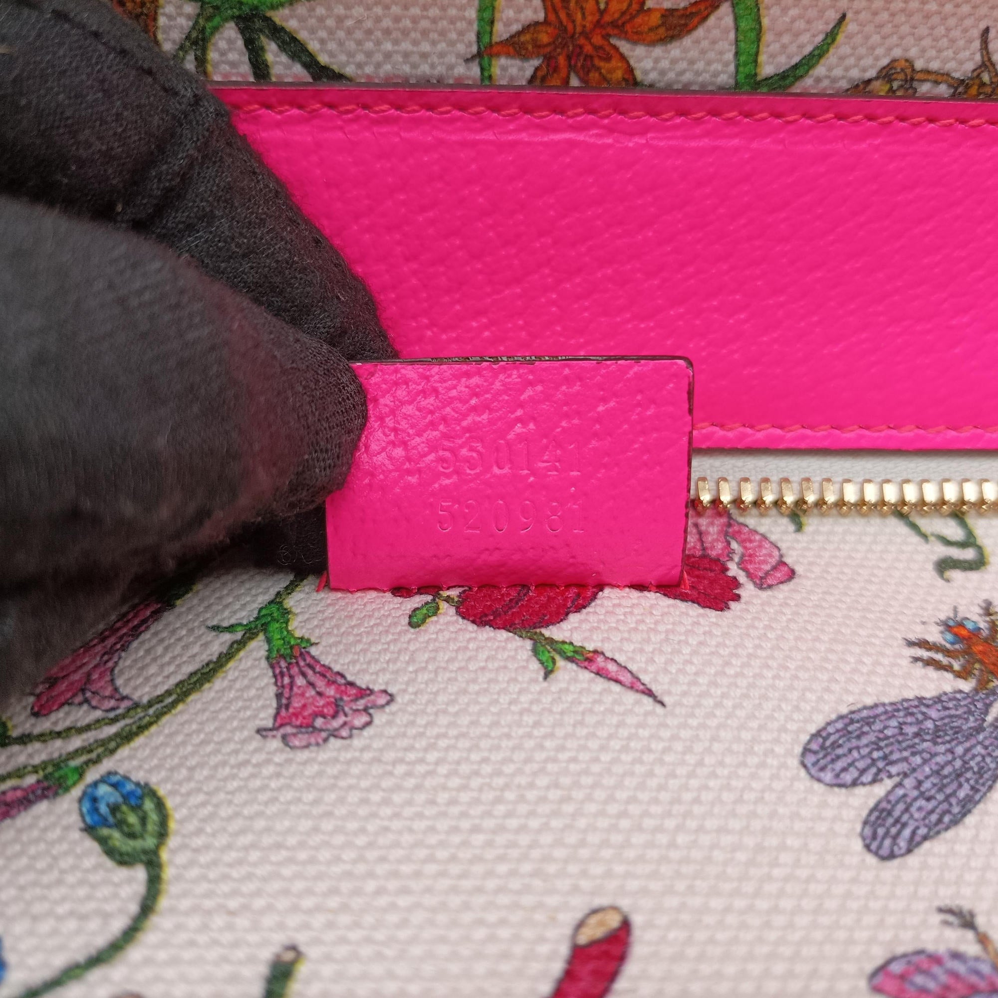 Pre-owned Gucci Flora Multicolour Canvas×Leather 550141 shoulderbag | stylenewstar