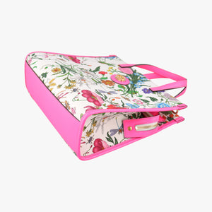 Pre-owned Gucci Flora Multicolour Canvas×Leather 550141 shoulderbag | stylenewstar