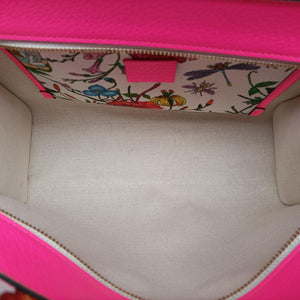 Pre-owned Gucci Flora Multicolour Canvas×Leather 550141 shoulderbag | stylenewstar