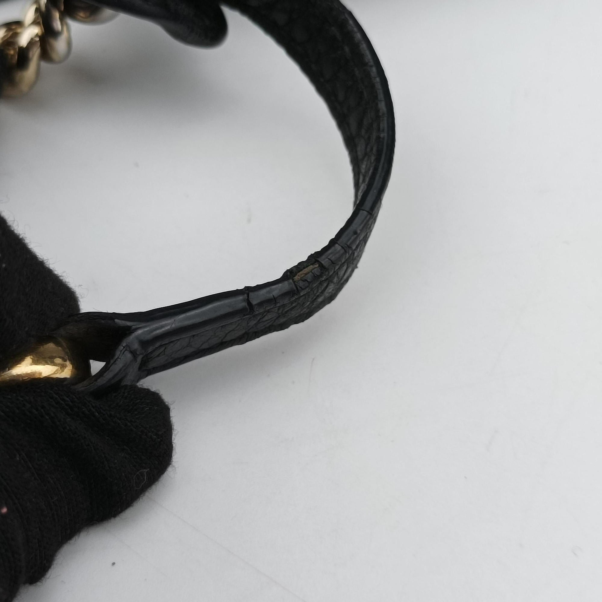 Pre-owned Gucci Soho Black Leather 323190 shoulderbag | stylenewstar