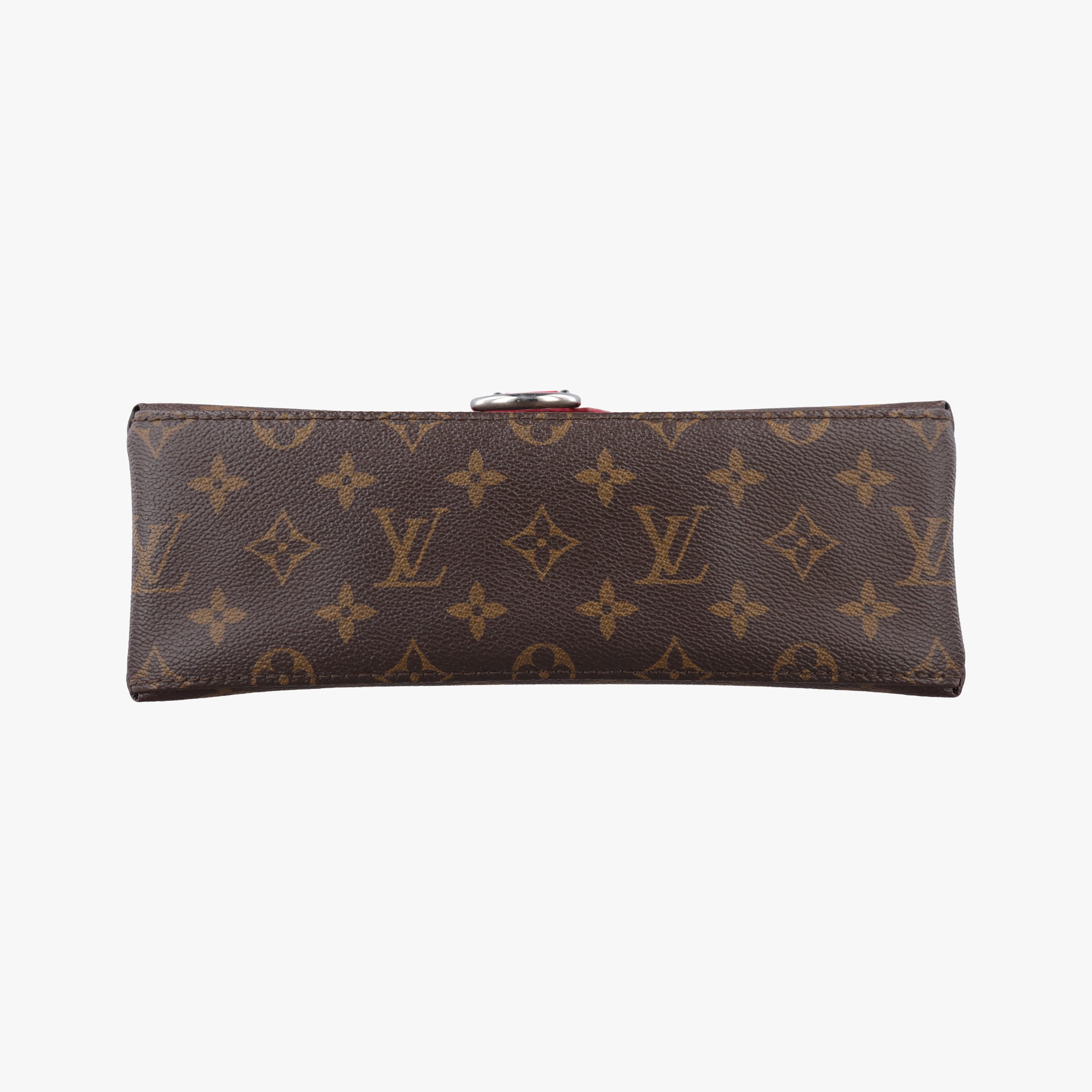 Pre-owned Louis Vuitton SAINT MICHEL Brown×COQUELICOT Monogram Canvas×epi M44031 shoulderbag | stylenewstar
