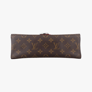 Pre-owned Louis Vuitton SAINT MICHEL Brown×COQUELICOT Monogram Canvas×epi M44031 shoulderbag | stylenewstar