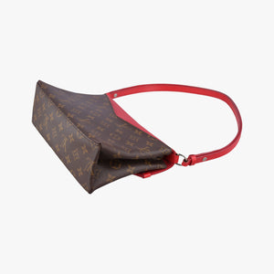 Pre-owned Louis Vuitton SAINT MICHEL Brown×COQUELICOT Monogram Canvas×epi M44031 shoulderbag | stylenewstar