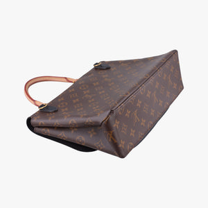 Pre-owned Louis Vuitton MARIGNAN brown×black Monogram Canvas×calf leather M44259 shoulderbag | stylenewstar