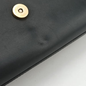 Pre-owned Yves Saint Laurent KATE Black Leather 354119 shoulderbag | stylenewstar