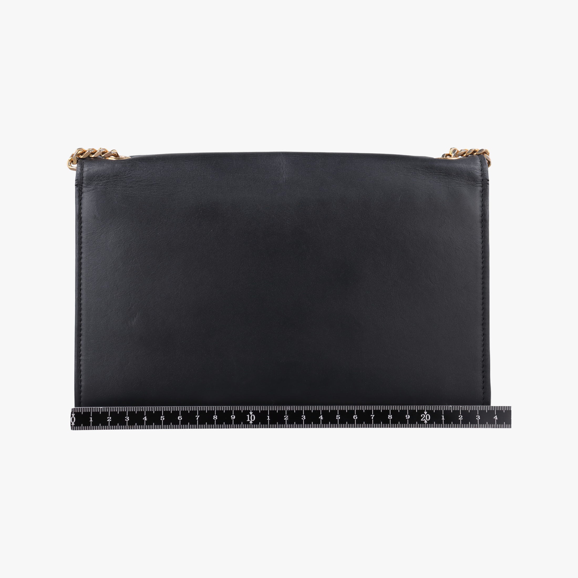 Pre-owned Yves Saint Laurent KATE Black Leather 354119 shoulderbag | stylenewstar