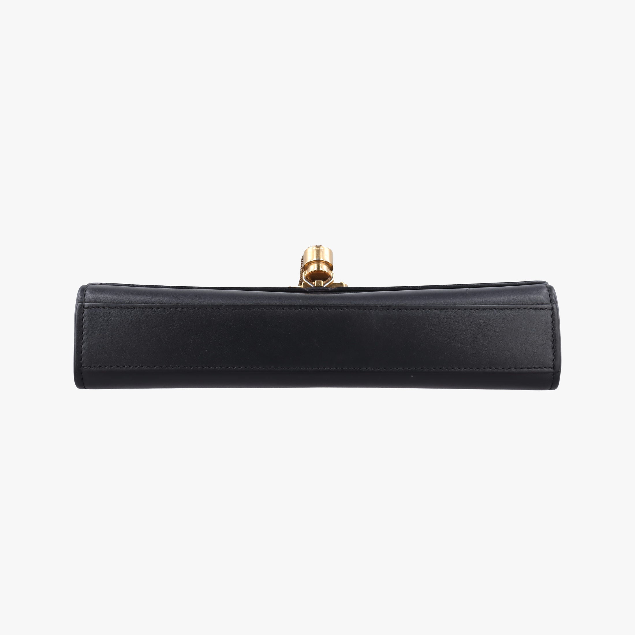 Pre-owned Yves Saint Laurent KATE Black Leather 354119 shoulderbag | stylenewstar