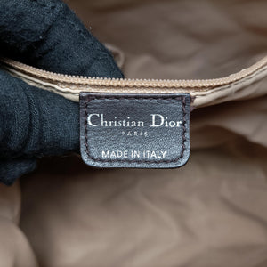 Pre-owned Christian Dior Street Chic Messenger Brown ×Beige Jacquard Canvas×Leather  shoulderbag | stylenewstar
