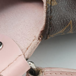 Pre-owned Louis Vuitton SAINT MICHEL Monogram×Rose Ballerine Monogram Canvas×epi M44033 shoulderbag | stylenewstar