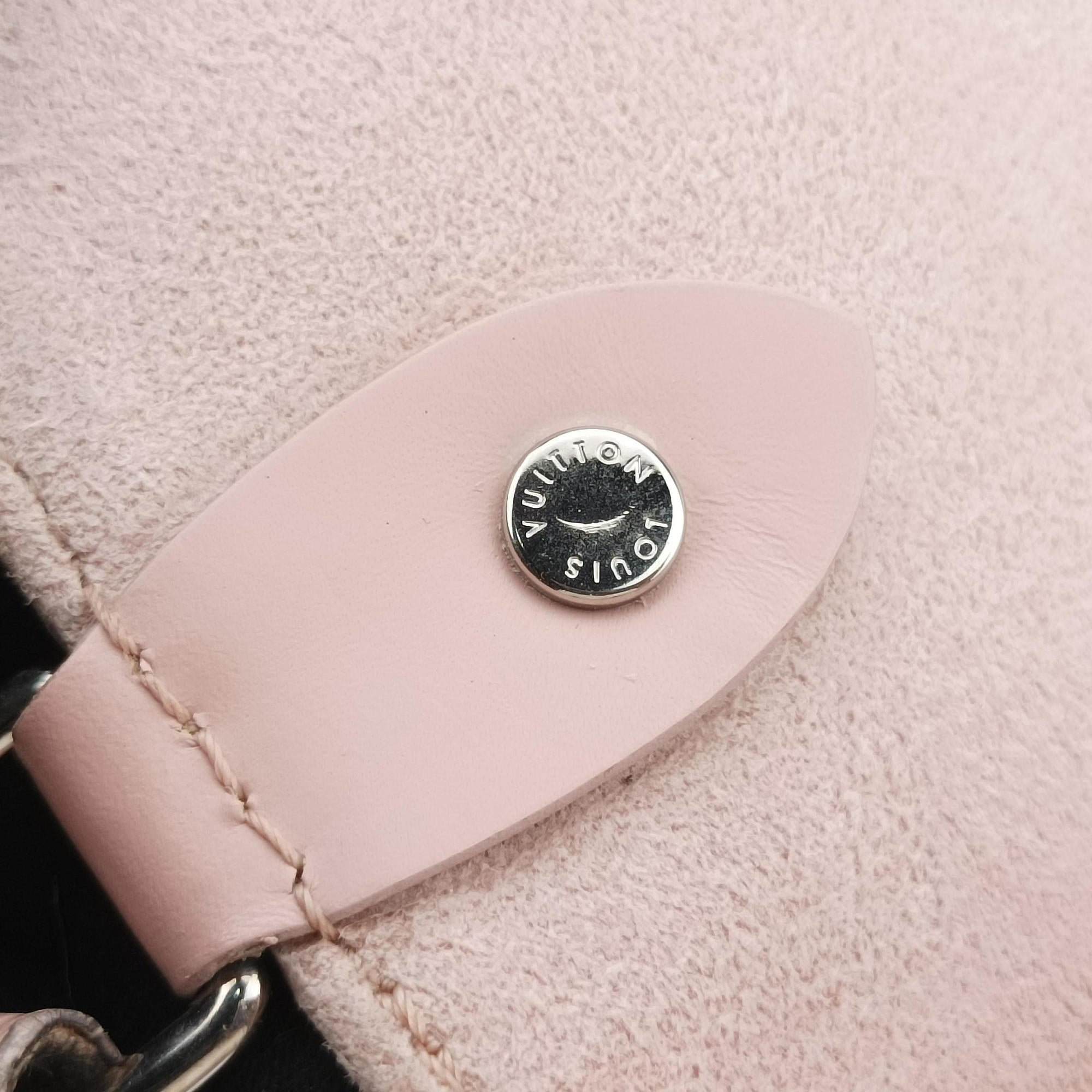 Pre-owned Louis Vuitton SAINT MICHEL Monogram×Rose Ballerine Monogram Canvas×epi M44033 shoulderbag | stylenewstar