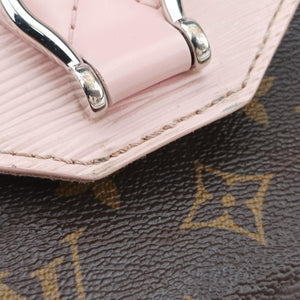 Pre-owned Louis Vuitton SAINT MICHEL Monogram×Rose Ballerine Monogram Canvas×epi M44033 shoulderbag | stylenewstar