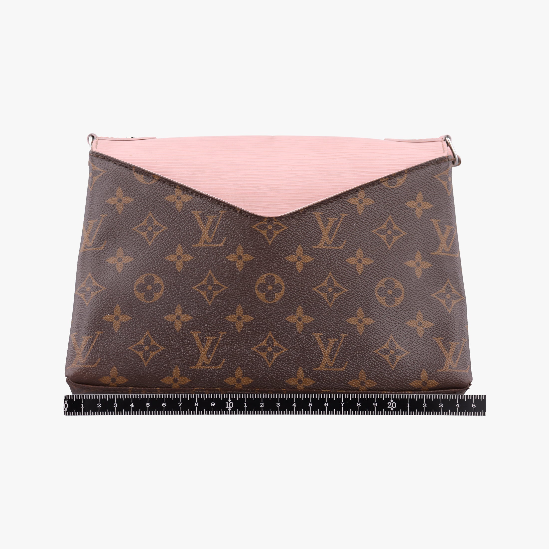 Pre-owned Louis Vuitton SAINT MICHEL Monogram×Rose Ballerine Monogram Canvas×epi M44033 shoulderbag | stylenewstar
