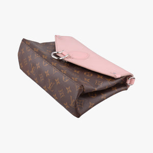 Pre-owned Louis Vuitton SAINT MICHEL Monogram×Rose Ballerine Monogram Canvas×epi M44033 shoulderbag | stylenewstar