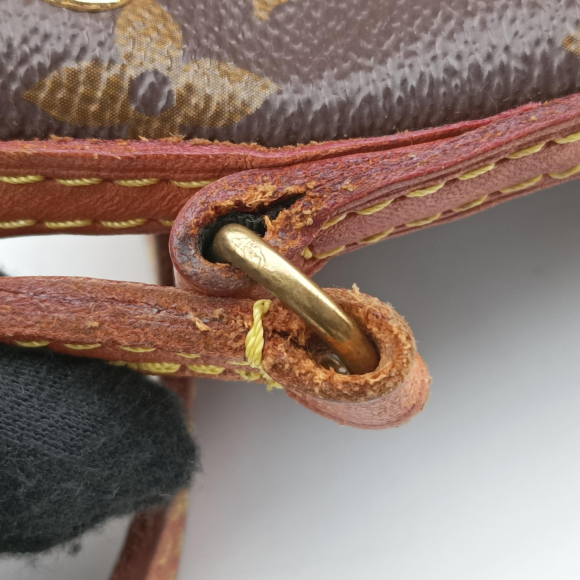 Pre-owned Louis Vuitton Nano Noe Brown Monogram Canvas M41346 shoulderbag | stylenewstar