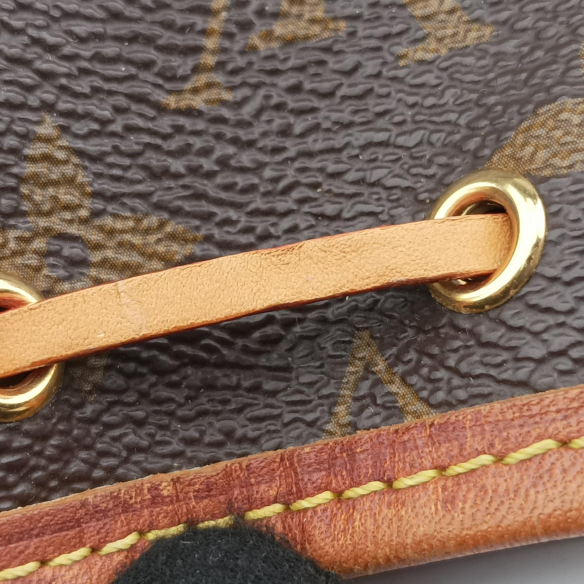 Pre-owned Louis Vuitton Nano Noe Brown Monogram Canvas M41346 shoulderbag | stylenewstar