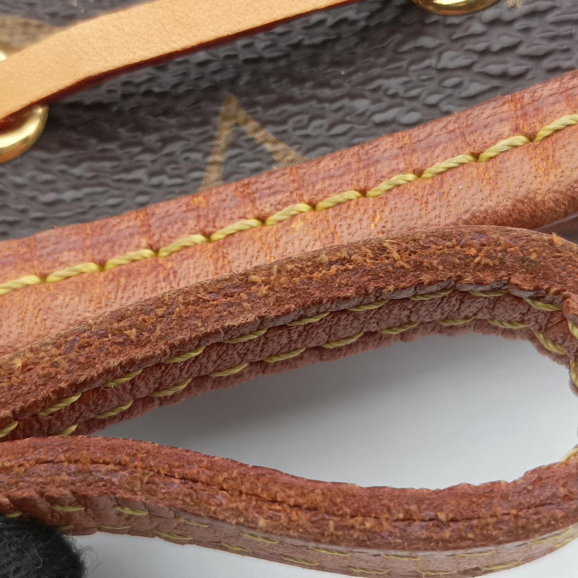 Pre-owned Louis Vuitton Nano Noe Brown Monogram Canvas M41346 shoulderbag | stylenewstar