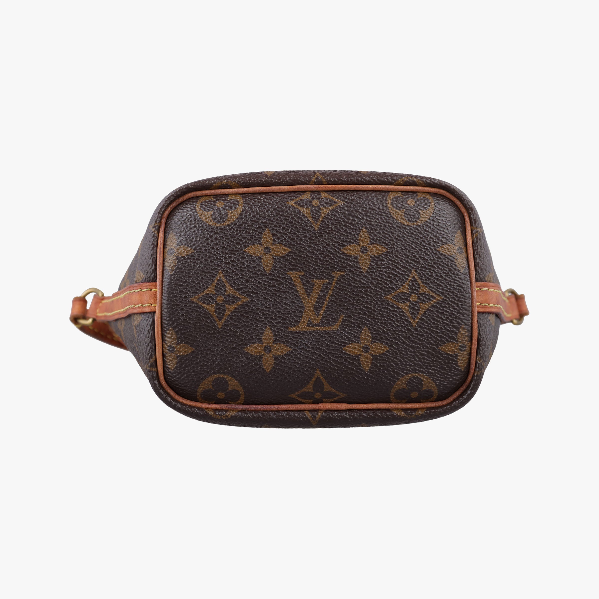 Pre-owned Louis Vuitton Nano Noe Brown Monogram Canvas M41346 shoulderbag | stylenewstar