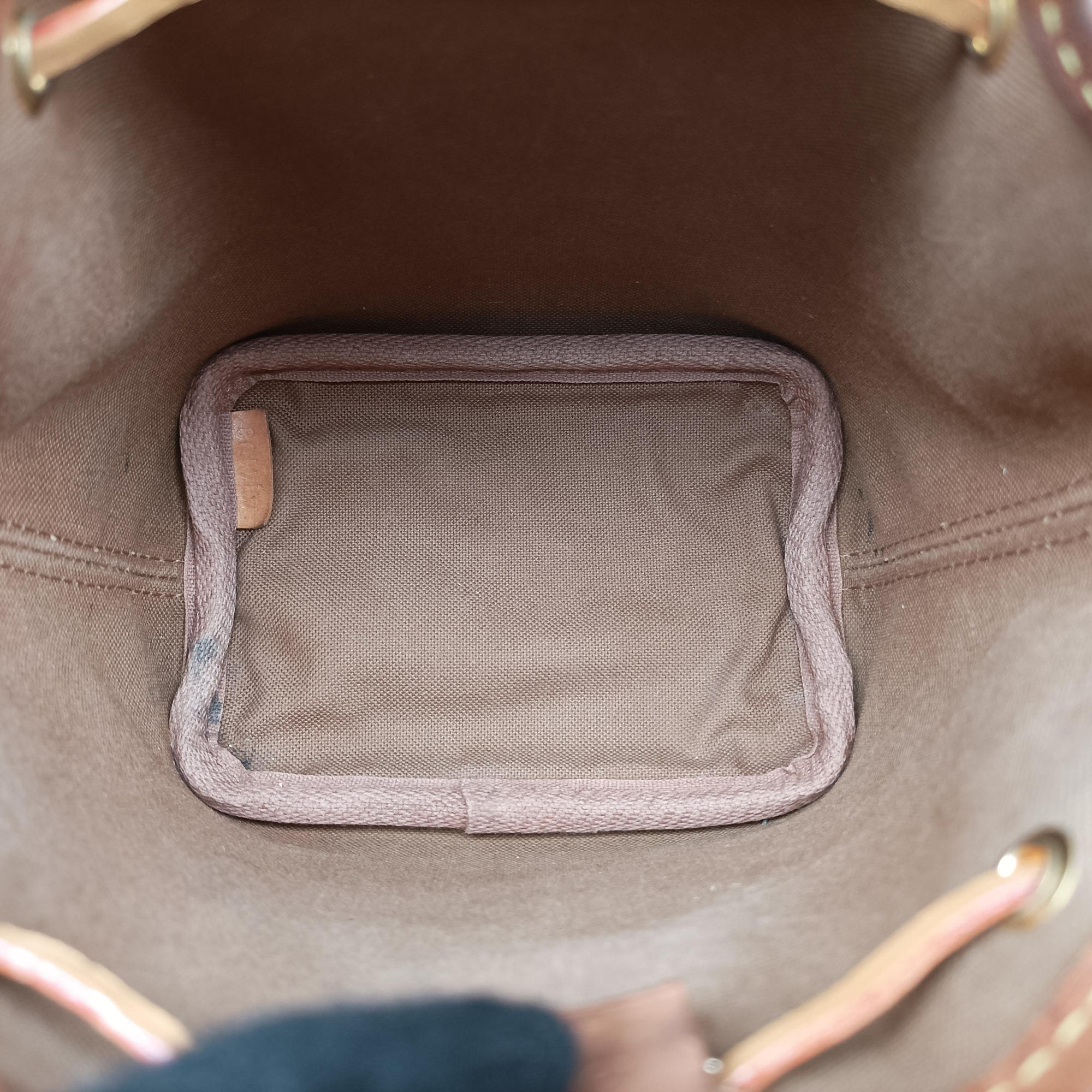 Pre-owned Louis Vuitton Nano Noe Brown Monogram Canvas M41346 shoulderbag | stylenewstar