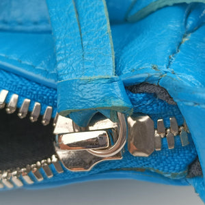 Vintage Balenciaga Le Cagole Blue Leather  shoulderbag | stylenewstar