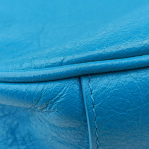 Vintage Balenciaga Le Cagole Blue Leather  shoulderbag | stylenewstar