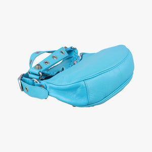 Vintage Balenciaga Le Cagole Blue Leather  shoulderbag | stylenewstar